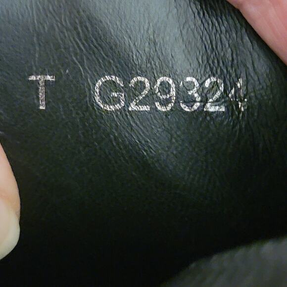 Chanel Quilted Suede CC Logo Combat Boots Black Moto Lace Up G29324 IT 37 6 6.5 - Picture 7 of 17